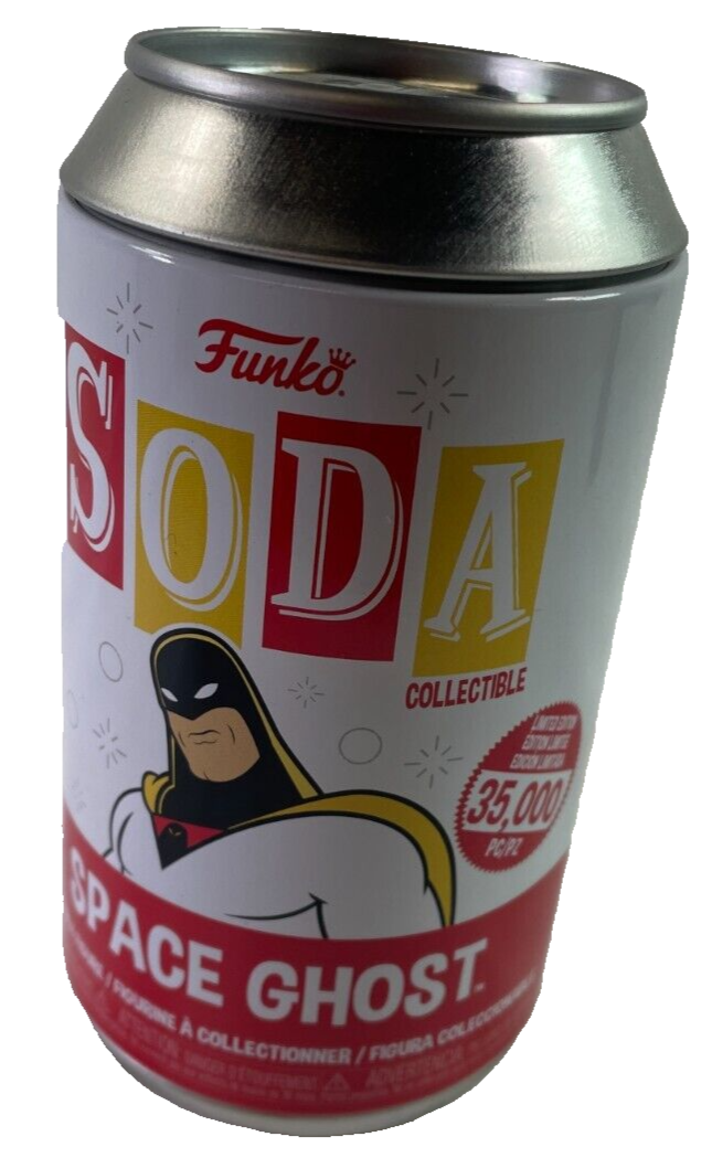 Funko Soda Space Ghost Vinyl Figure 2023 Common Open Can Sealed Inside