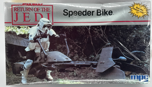 Star Wars ROTJ MPC ERTL Speeder Bike Model Kit Sealed Vintage 1990 Rare 4367