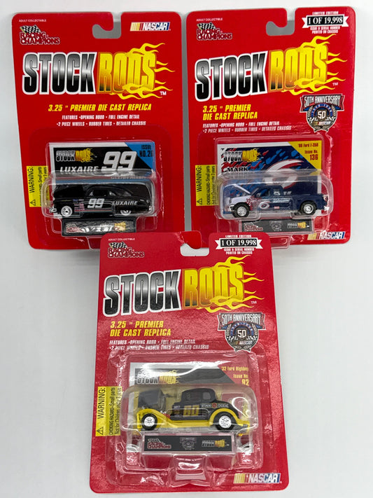 Stock Rods Diecast Lot Racing Champions NASCAR 50th 1:64 Ford F350 Luxaire