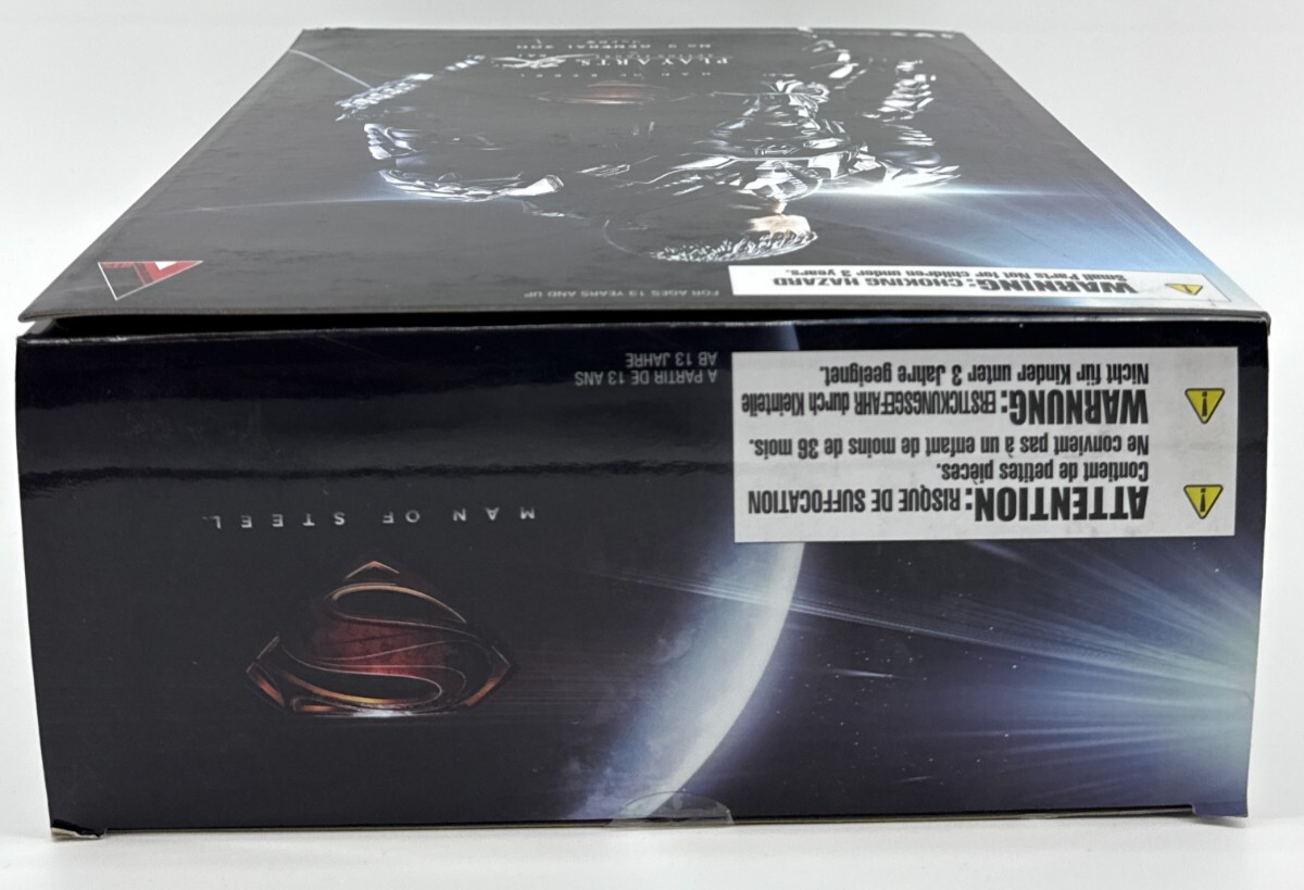 Play Arts Kai General Zod DC Man of Steel Figure Square Enix 10" Rare NIB HTF