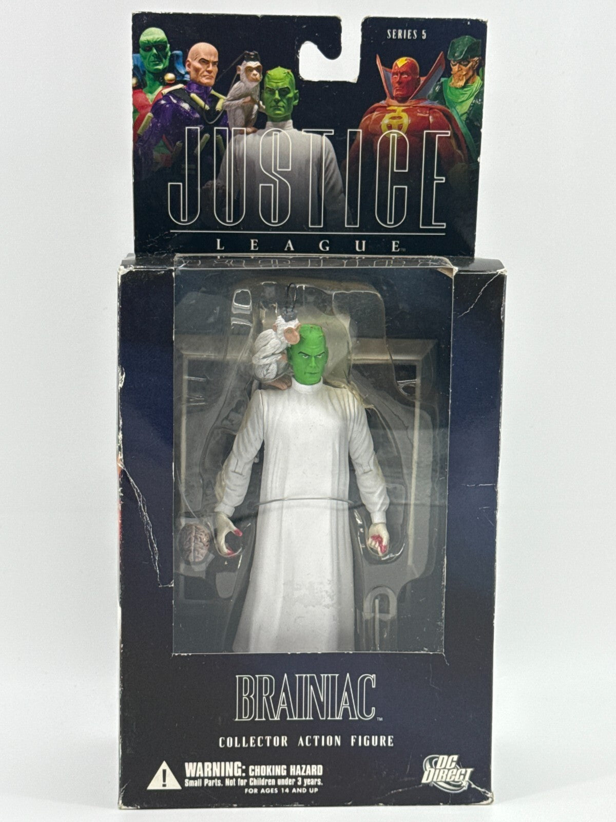 DC Direct Justice League Brainiac Series 5 Figure Alex Ross 2006 Collector 3404