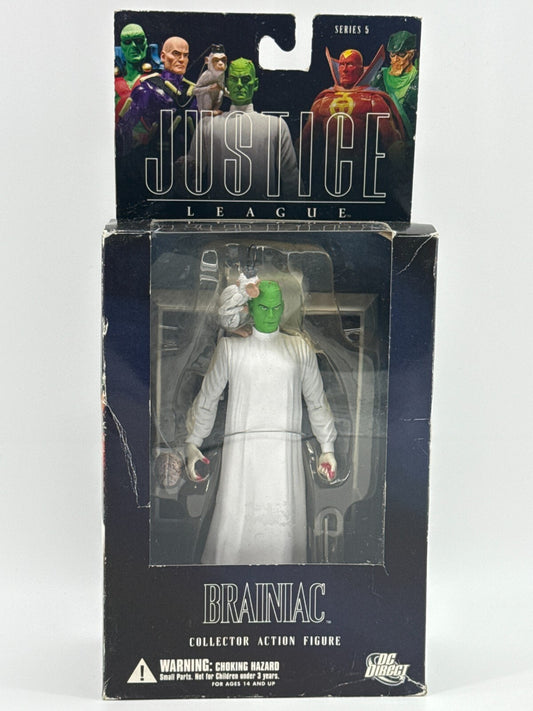 DC Direct Justice League Brainiac Series 5 Figure Alex Ross 2006 Collector 3404
