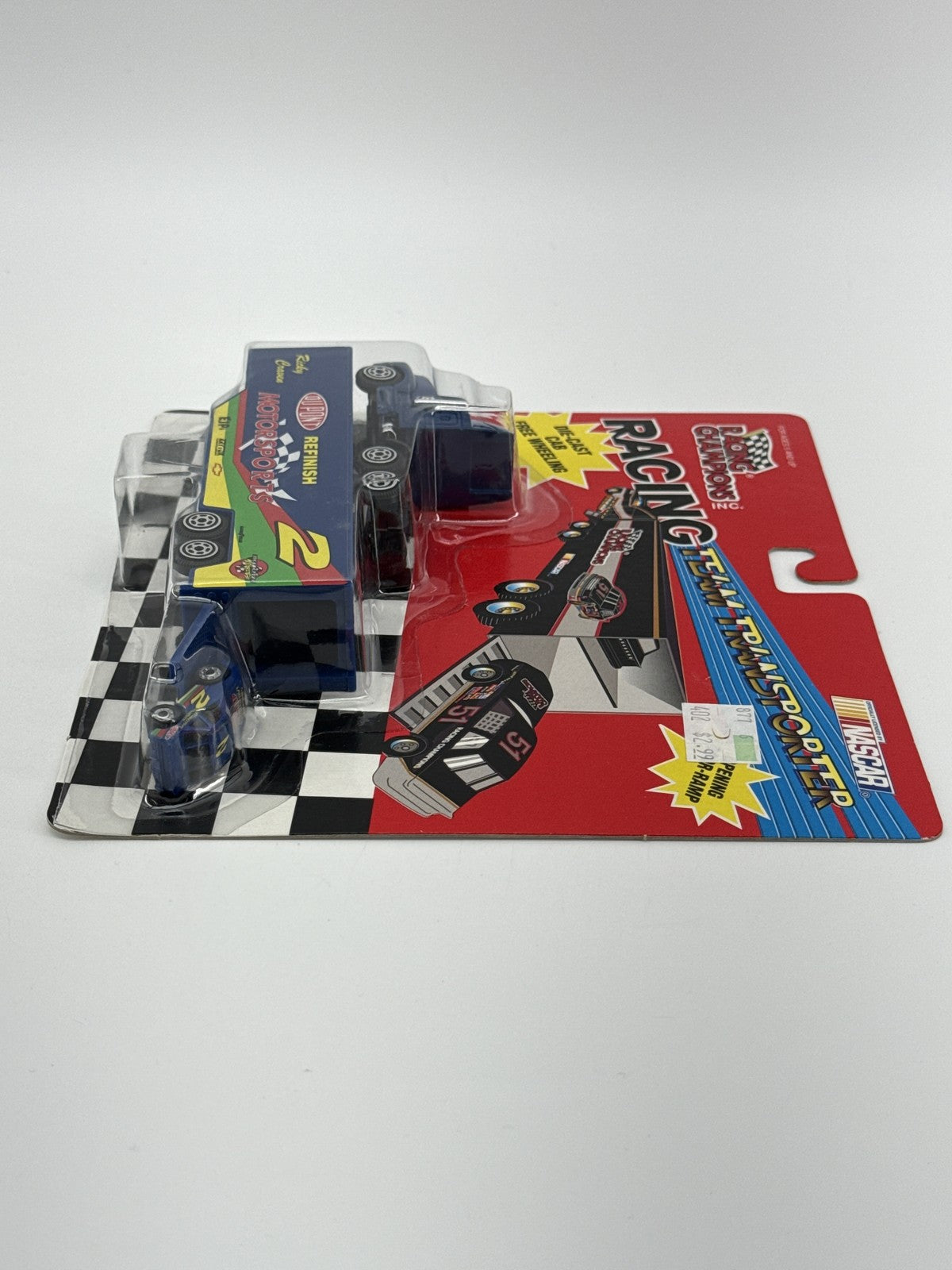Vintage 1994 Racing Champions NASCAR Team Transporter Ricky Craven DuPont New