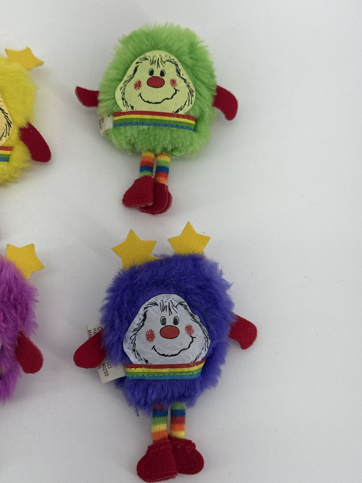 1983 Rainbow Brite Sprite mini Plush Lot Mattel Hallmark Stuffed Animal Set