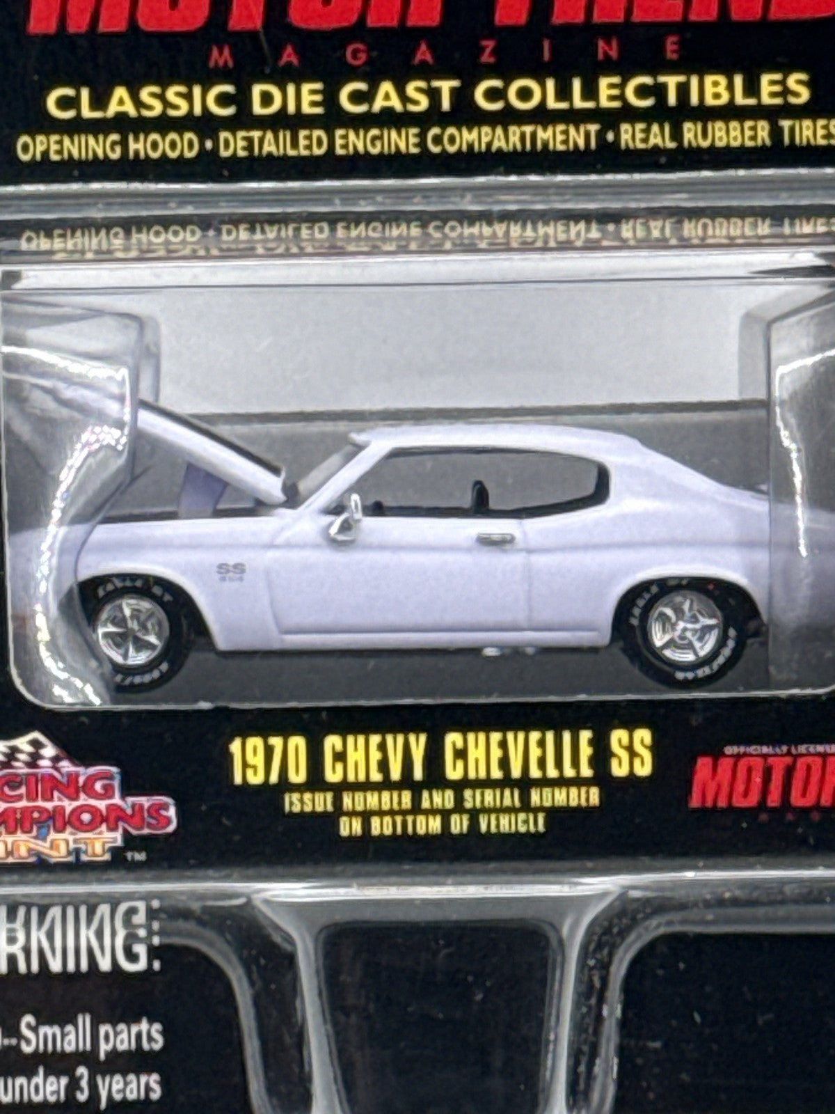 Vintage 1970 Chevy Chevelle SS Racing Champions Mint Motor Trend Diecast Car New