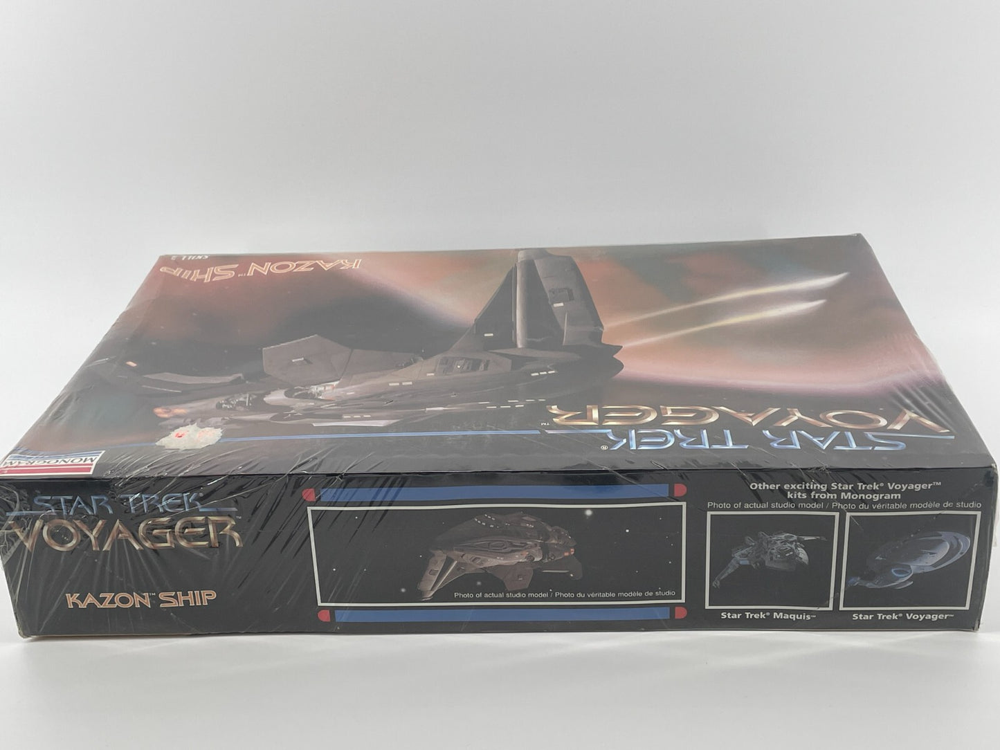 Star Trek Voyager Kazon Ship Model Kit Monogram 3606 SEALED Rare Vintage