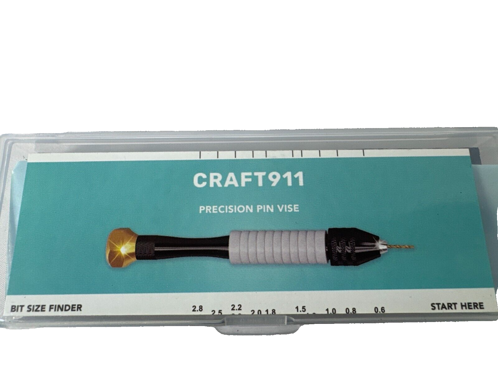 Pin Vise Jewelry Hand Drill Manual w/ Micro Bits Precision CRAFT911 Rotary Tool