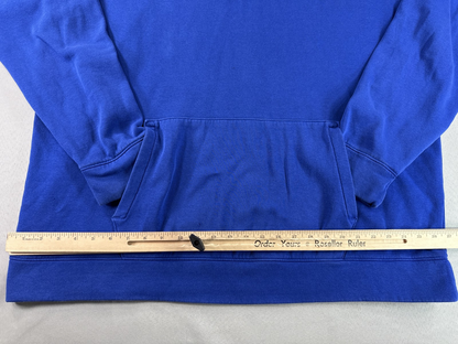 Under Armour Hoodie Pullover 3XL Blue Long Sleeve Regular Fit Athletic Unisex
