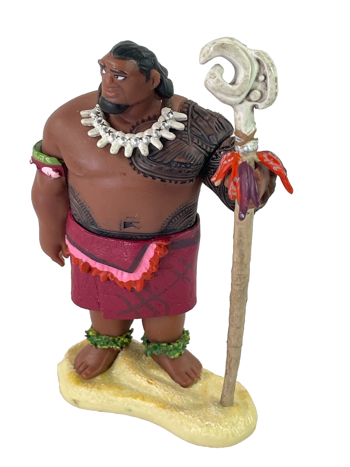 Disney Moana Mini Figure with Shell & Flower - Collectible Toy Lot of 9