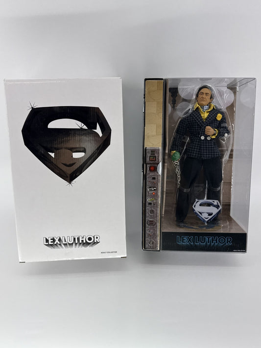 2009 DC Superman Movie Lex Luthor 12" Action Figure Gene Hackman Sealed Mattel