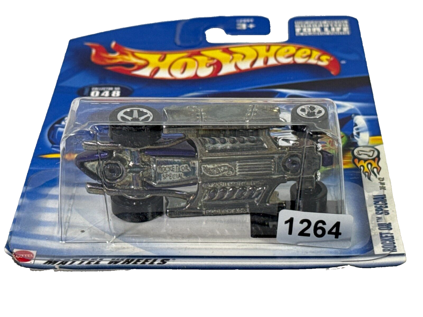 Hot Wheels Rocket Oil Special #048 Race & Win Online Die-Cast Car Purple #1264
