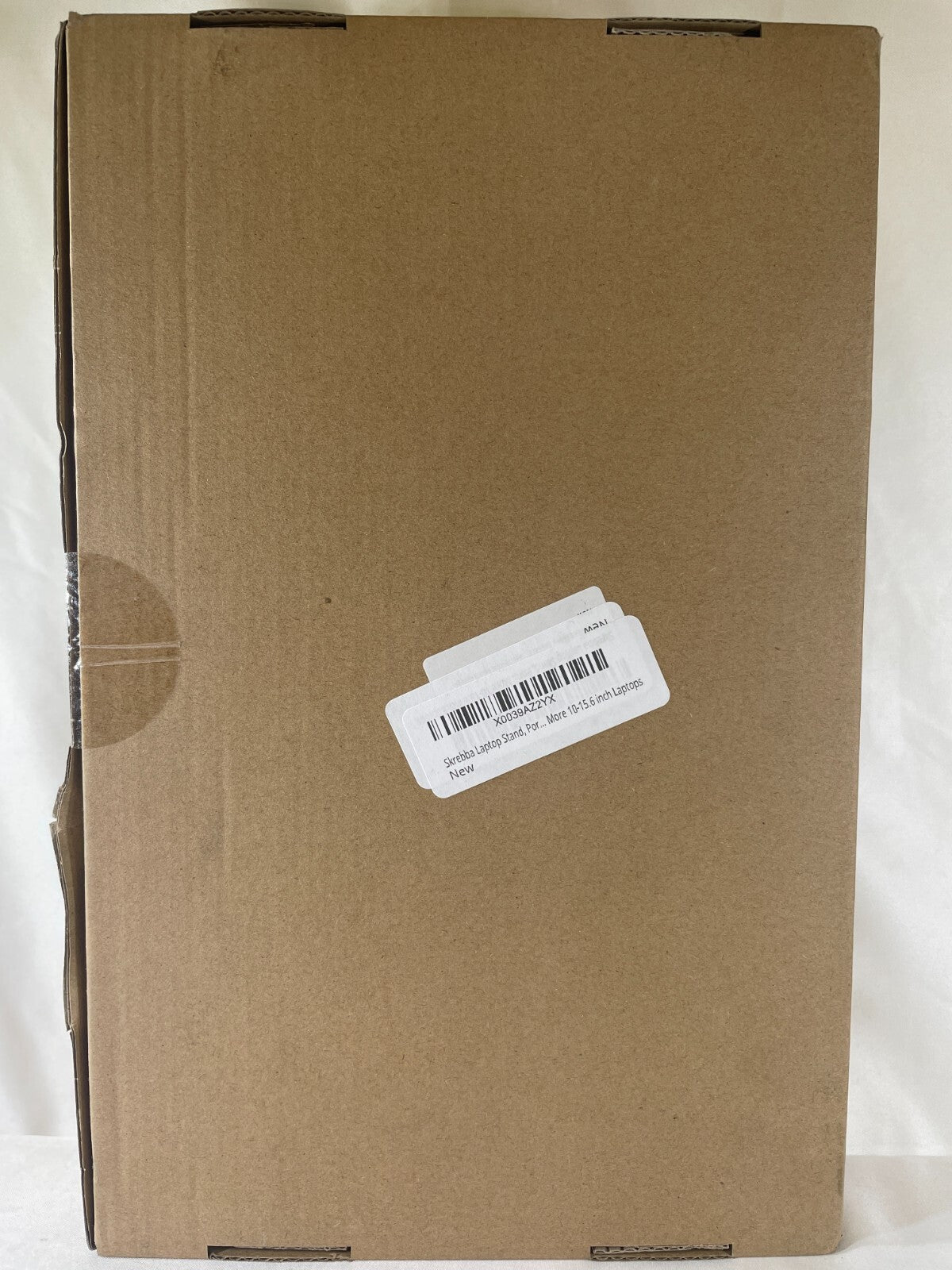 Skrebba Silver Laptop Stand 10-15.6" Ergonomic Riser Ventilated Aluminum Alloy