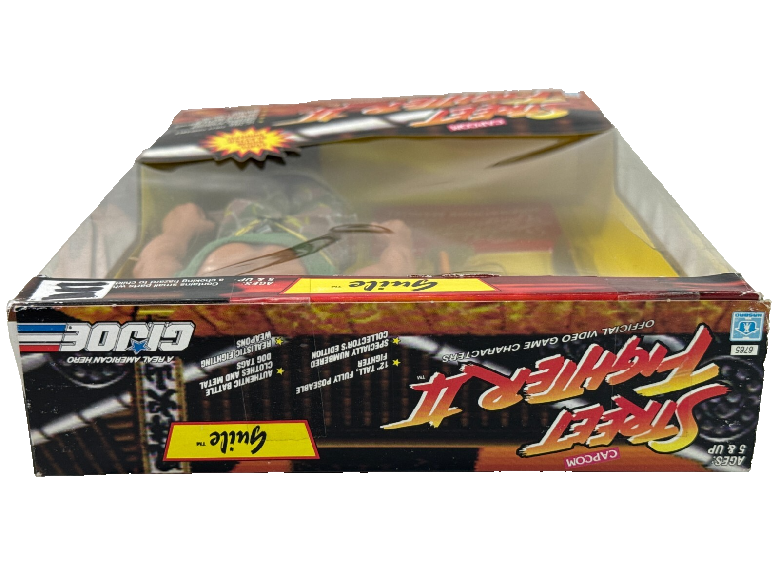 1993 Capcom Street Fighter 2 Guile 12” Action Figure Hasbro Gi Joe