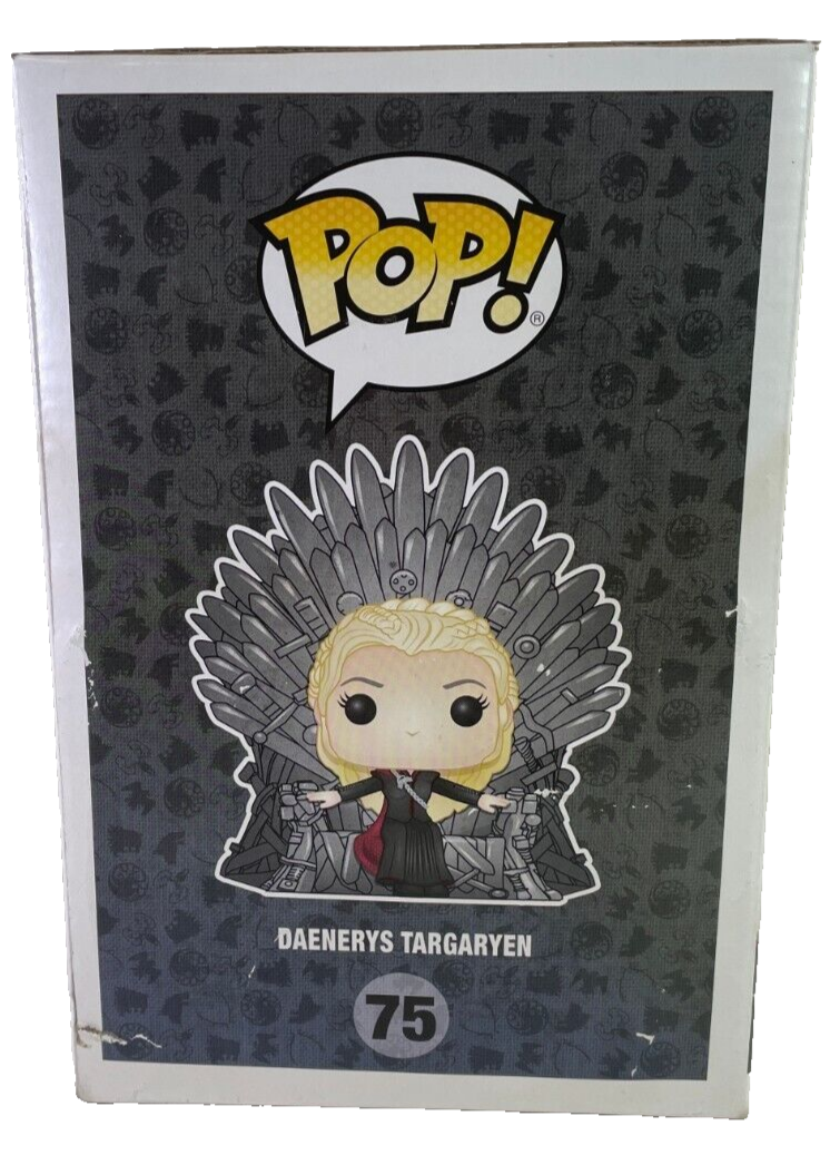 Funko Pop! Deluxe: Game of Thrones - Daenerys Targaryen (Iron Throne) #75 Funko