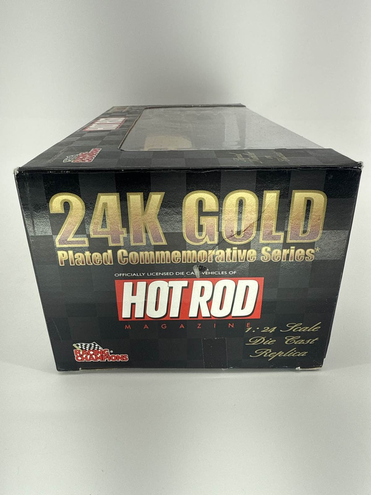 Racing Champions 24K Gold Plated Hot Rod 1:24 Diecast 1 of 4,998 Reflections
