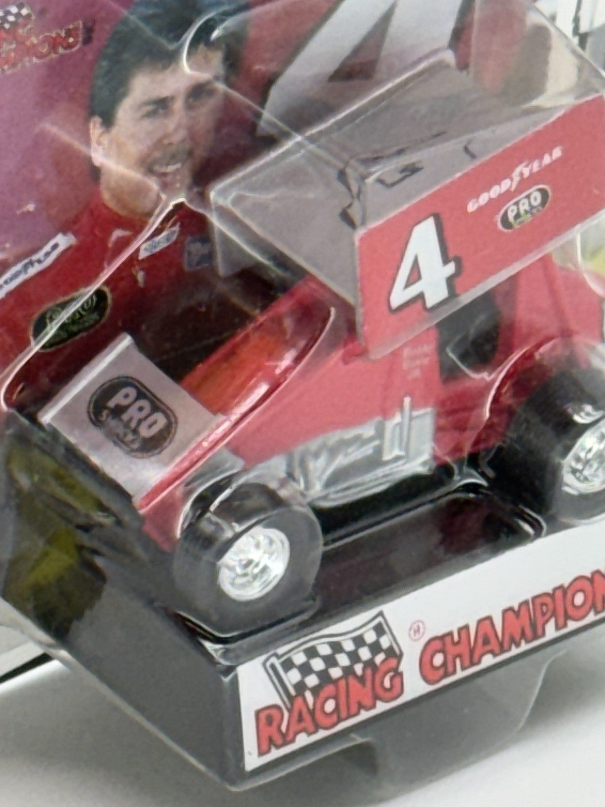 1993 Racing Champions Bobby Davis Jr #4 Outlaw Sprint Car 1:64 Diecast w/ Card