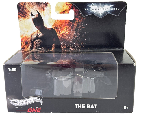 Hot Wheels Elite One The Bat 1:50 Scale Diecast Dark Knight Rises NIB Mattel