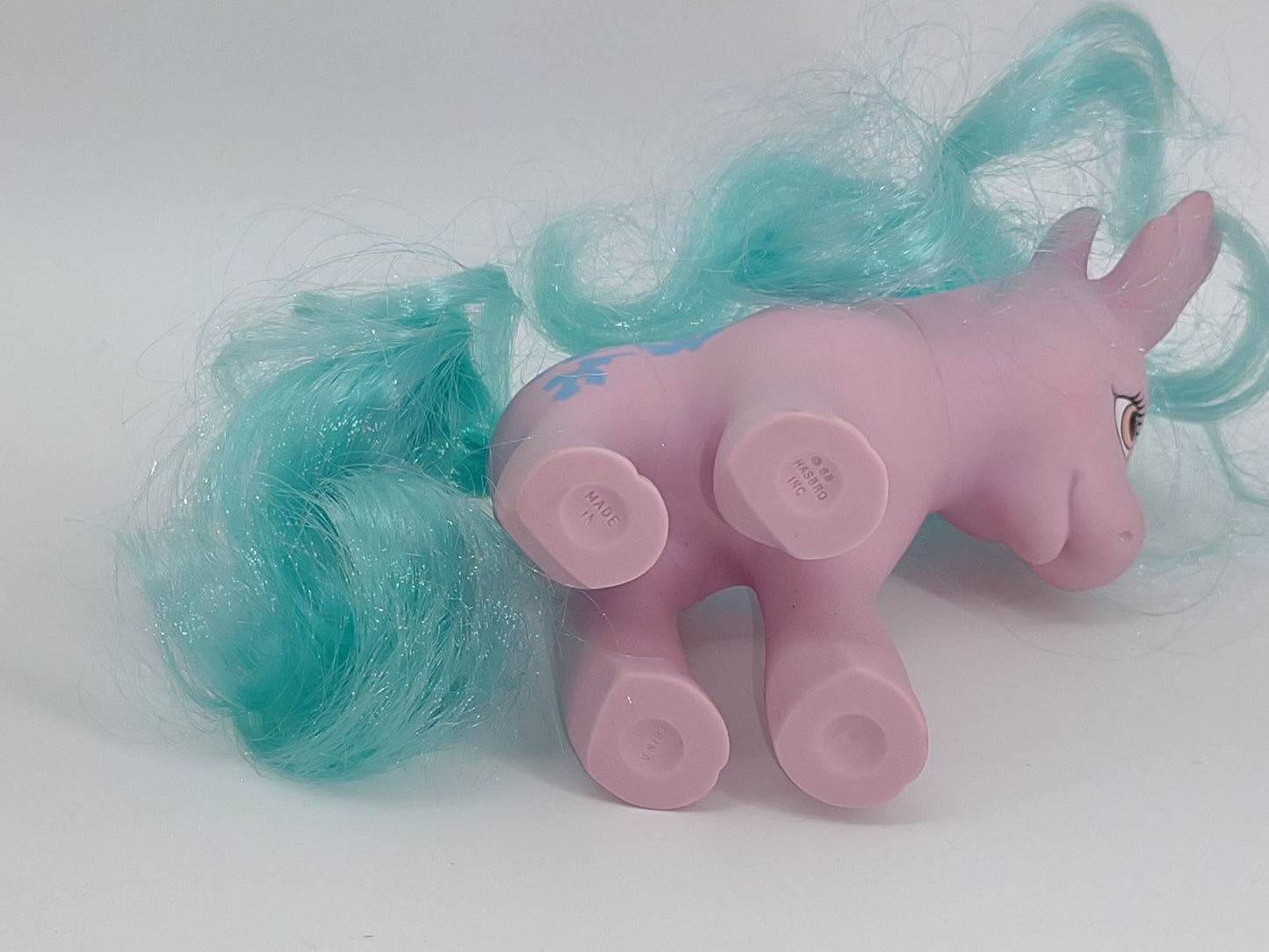 MLP G1 Oakley Moose 1987 Pony Friends Pink Blue