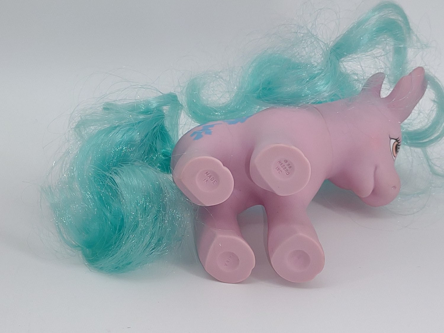 MLP G1 Oakley Moose 1987 Pony Friends Pink Blue
