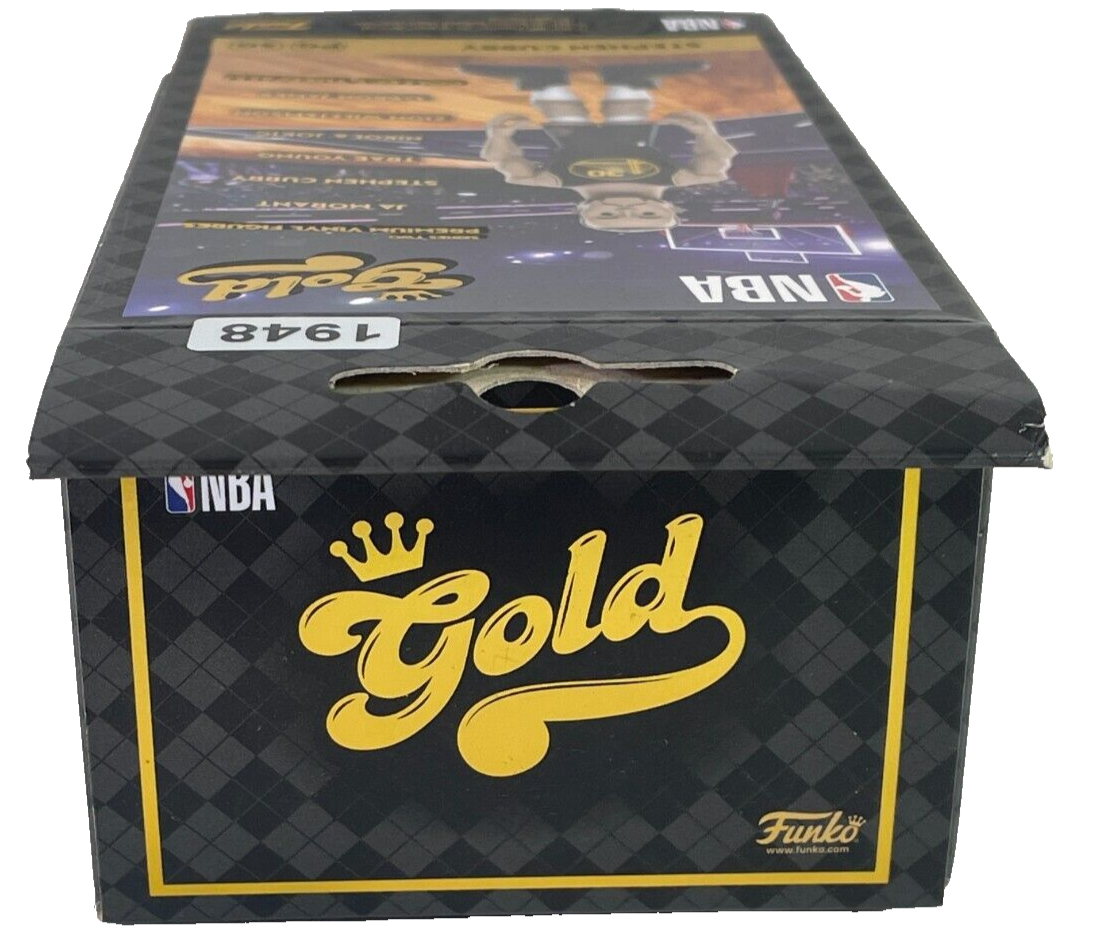 Funko Gold NBA Stephen Curry Chase Variant – Premium Vinyl Figure Warriors