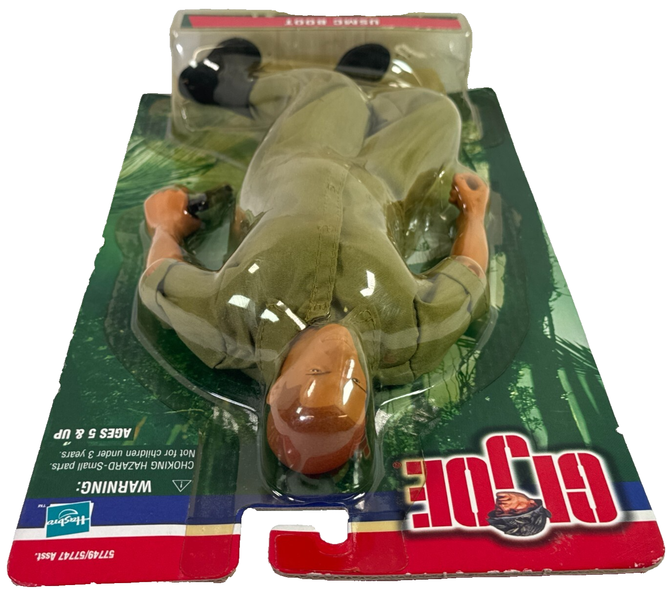 GI Joe 12" USMC Boot Marine Action Figure 2000 Hasbro Vintage Military Army Toy