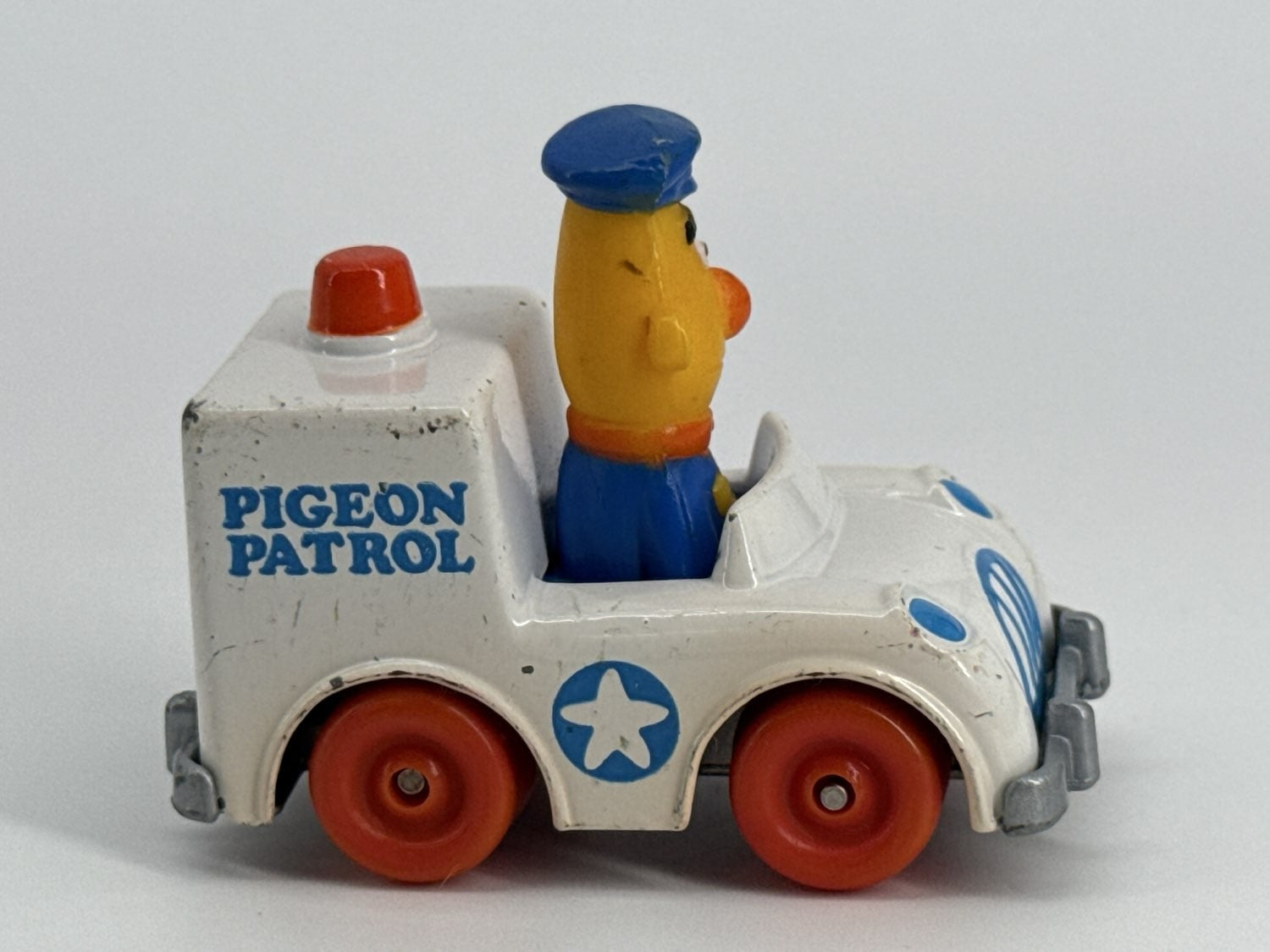 1981 Playskool Sesame St. Bert Pigeon Patrol Diecast Car
