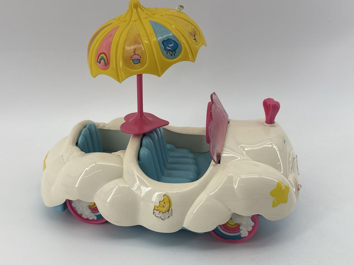 1983 Kenner Care Bears Cloud Car American Greetings Vehicle