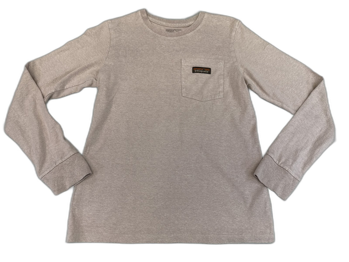 Patagonia 53335FA21 Long Sleeve Crewneck Shirt Unisex XS Gray Hemp Organic