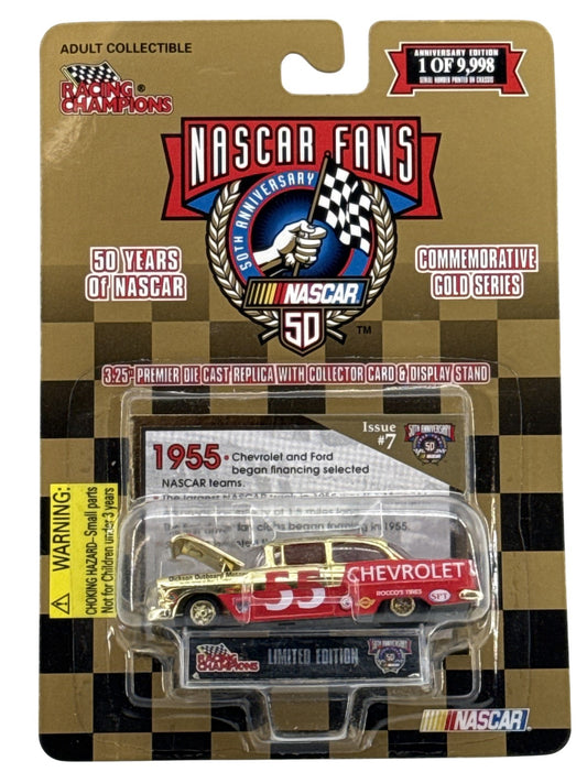 Vintage NASCAR Hat Cap Snap Back 50th Anniversary Racing Champions Mens 90s