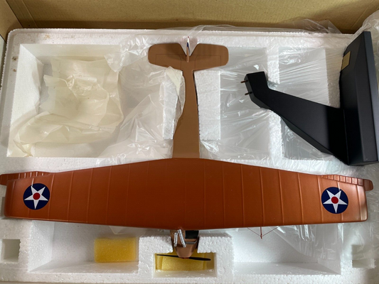 Danbury Mint Fokker T-2 Model Airplane Transcontinental Army Display w/ Stand
