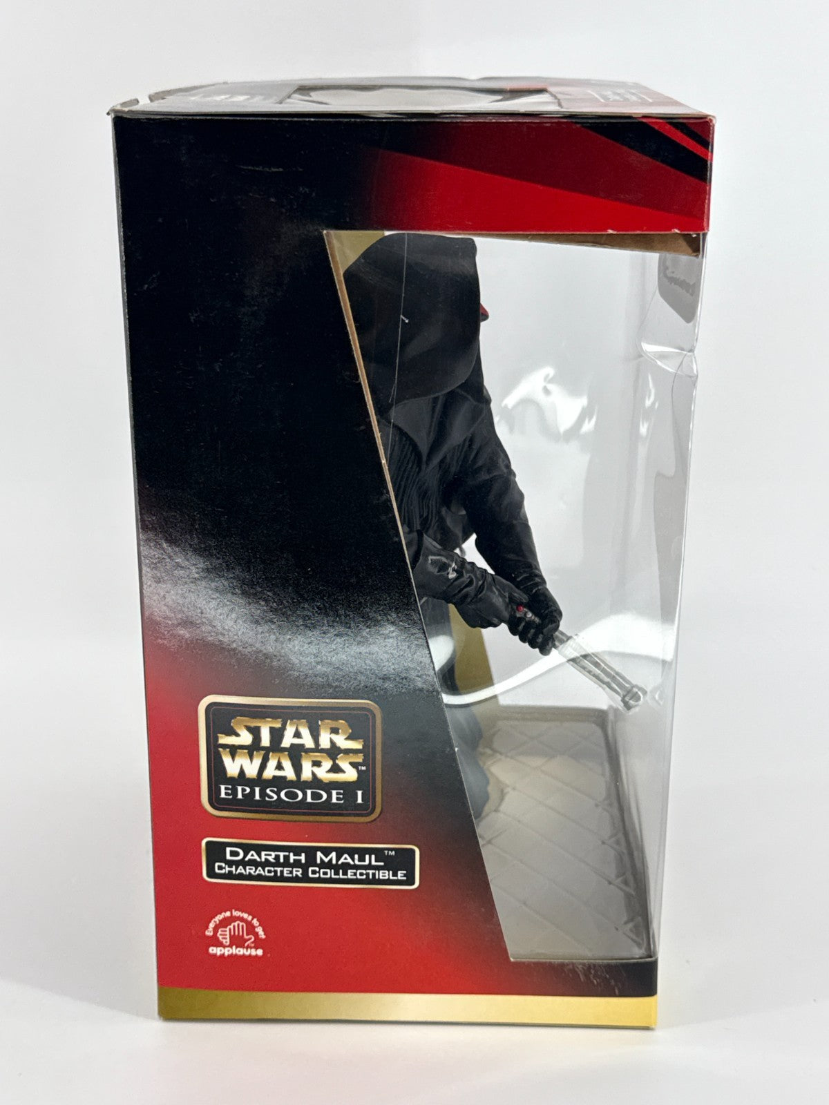 Star Wars EP1 Darth Maul 9" Figure Applause 1999 Glow Lightsaber MIB 4365