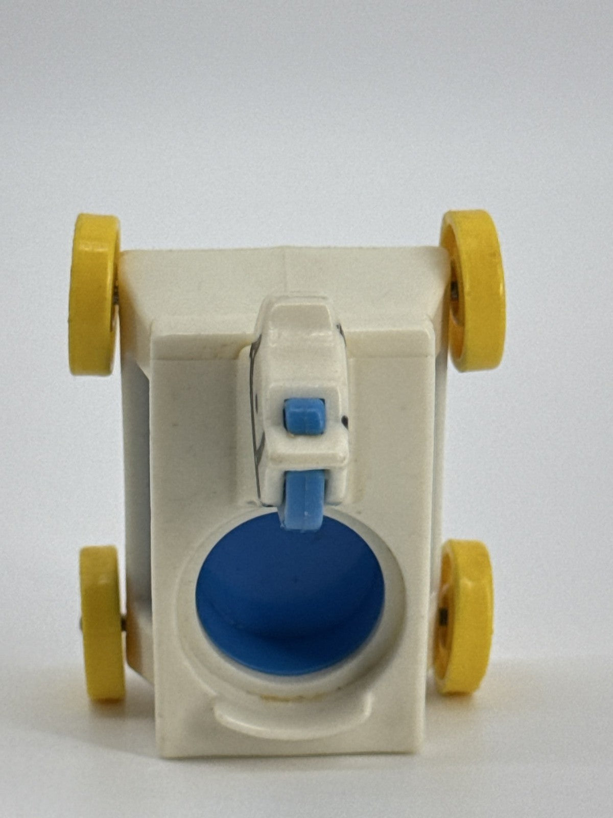 Fisher Price Little People Blue White Nursery Rocking Horse