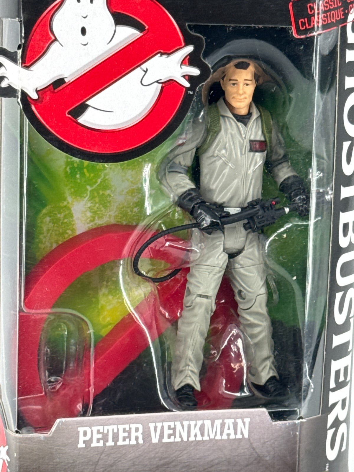 2016 Mattel Ghostbusters Peter Venkman 6" Figure Bill Murray No-Ghost NEW