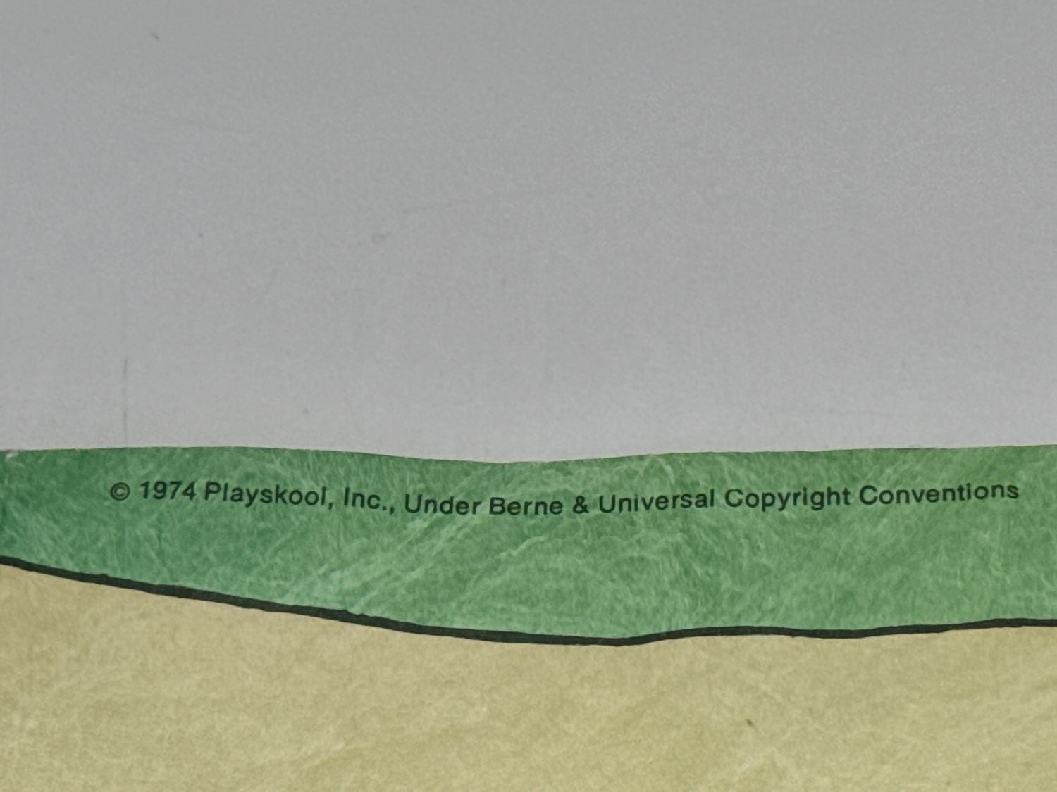 1974 Playskool McDonalds Restaurant Building Playmat #430