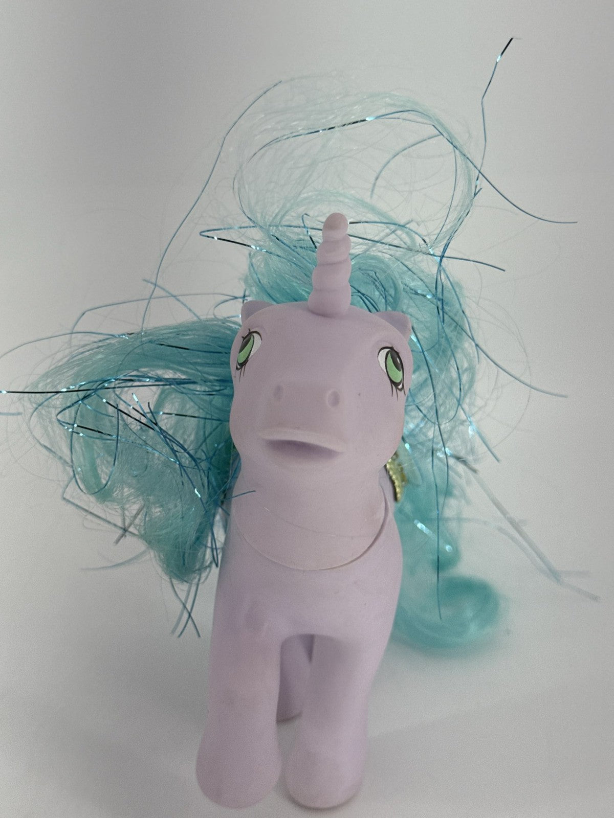 1987 MLP G1 Princess Sparkle Amethyst Unicorn