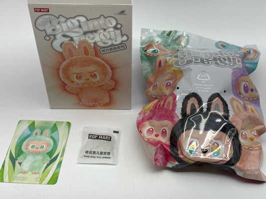 POP MART The Monsters Labubu Big Into Energy Serenity Open Blind Box Bag Sealed