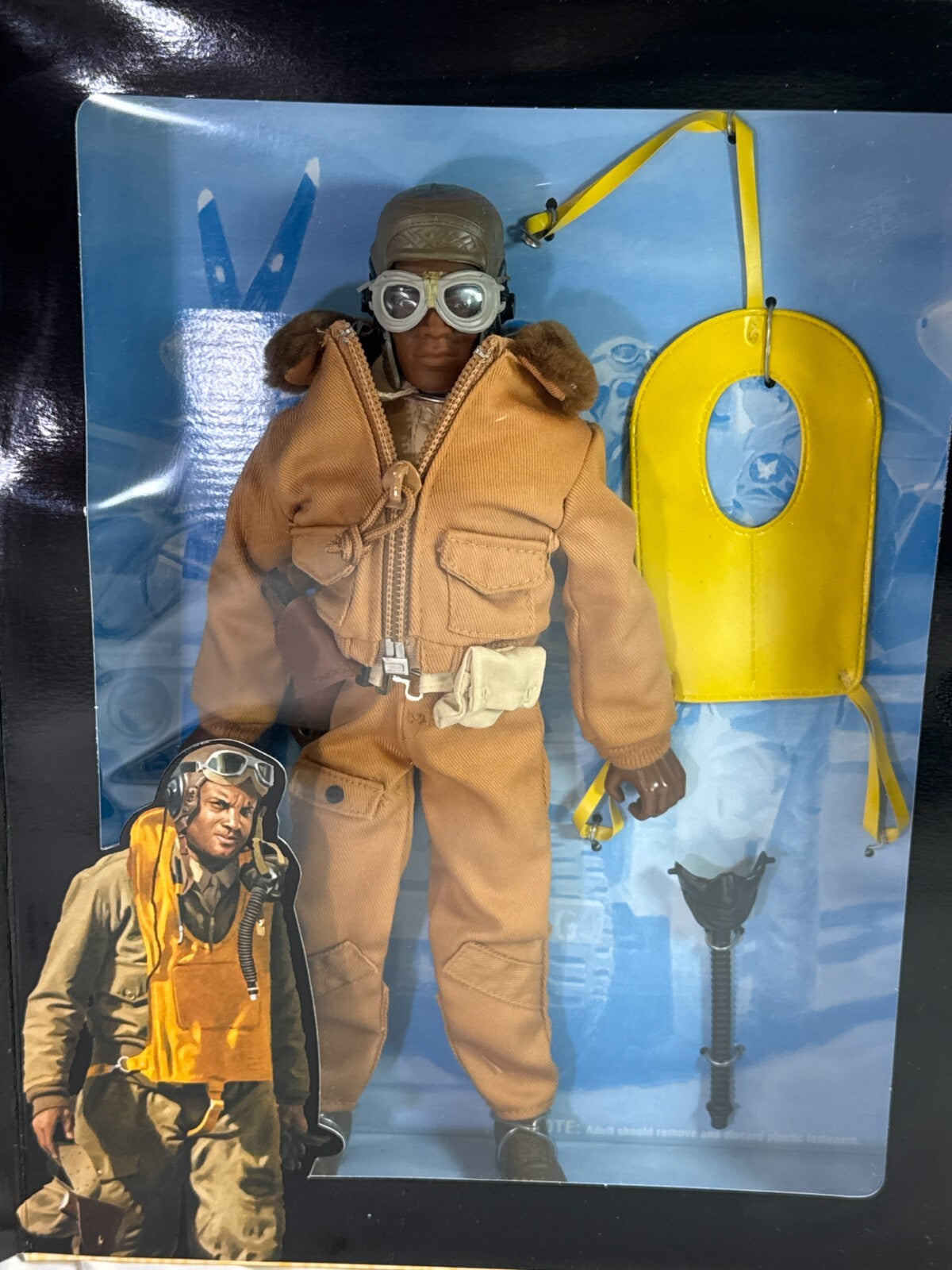 GI Joe Tuskegee Airmen Fighter Pilot 12" Figure 1996 Classic Collection WWII