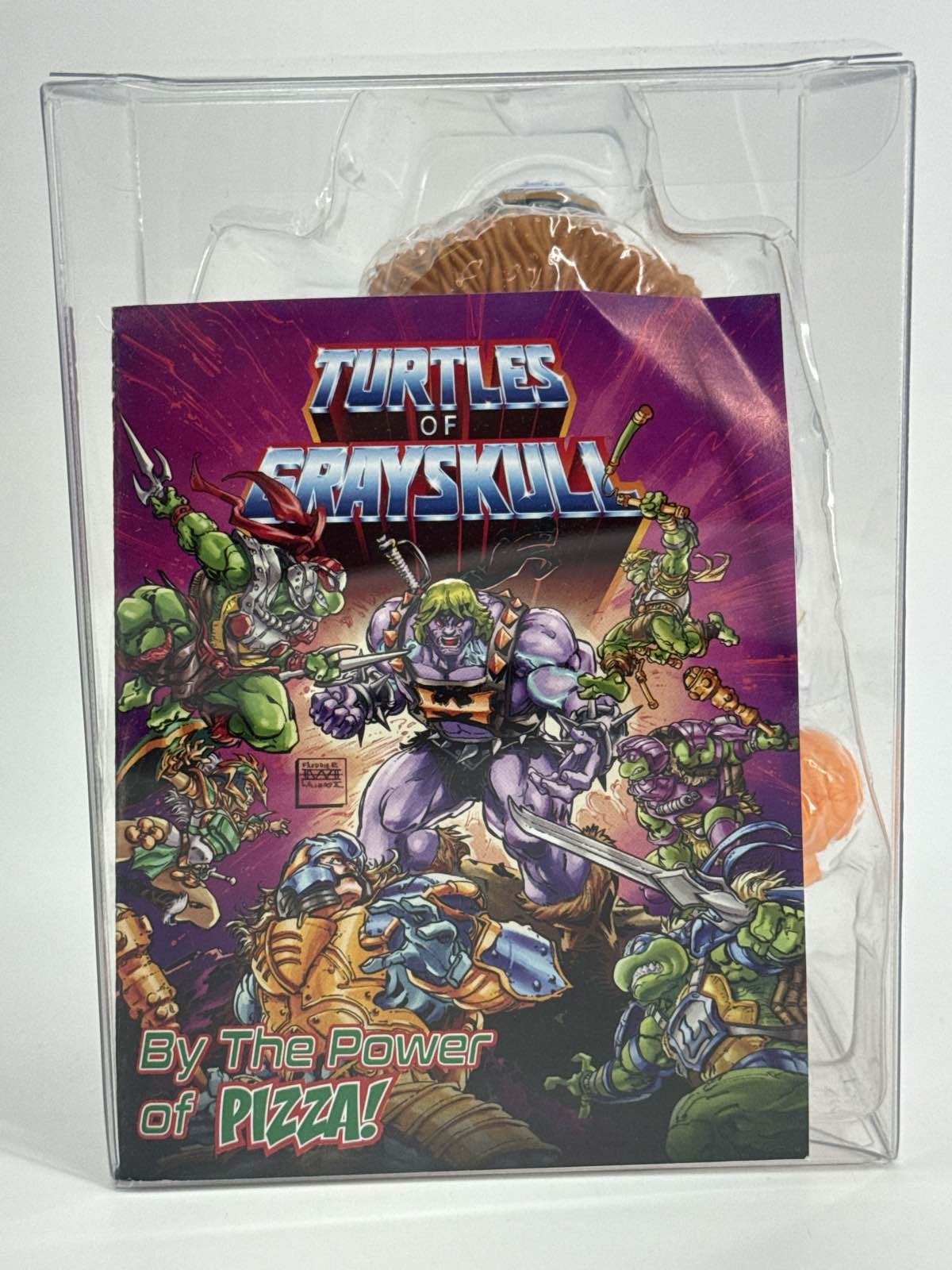 Mattel MOTU Turtles of Grayskull Man-At-Arms Origins TMNT Figure Loose Comic HPR
