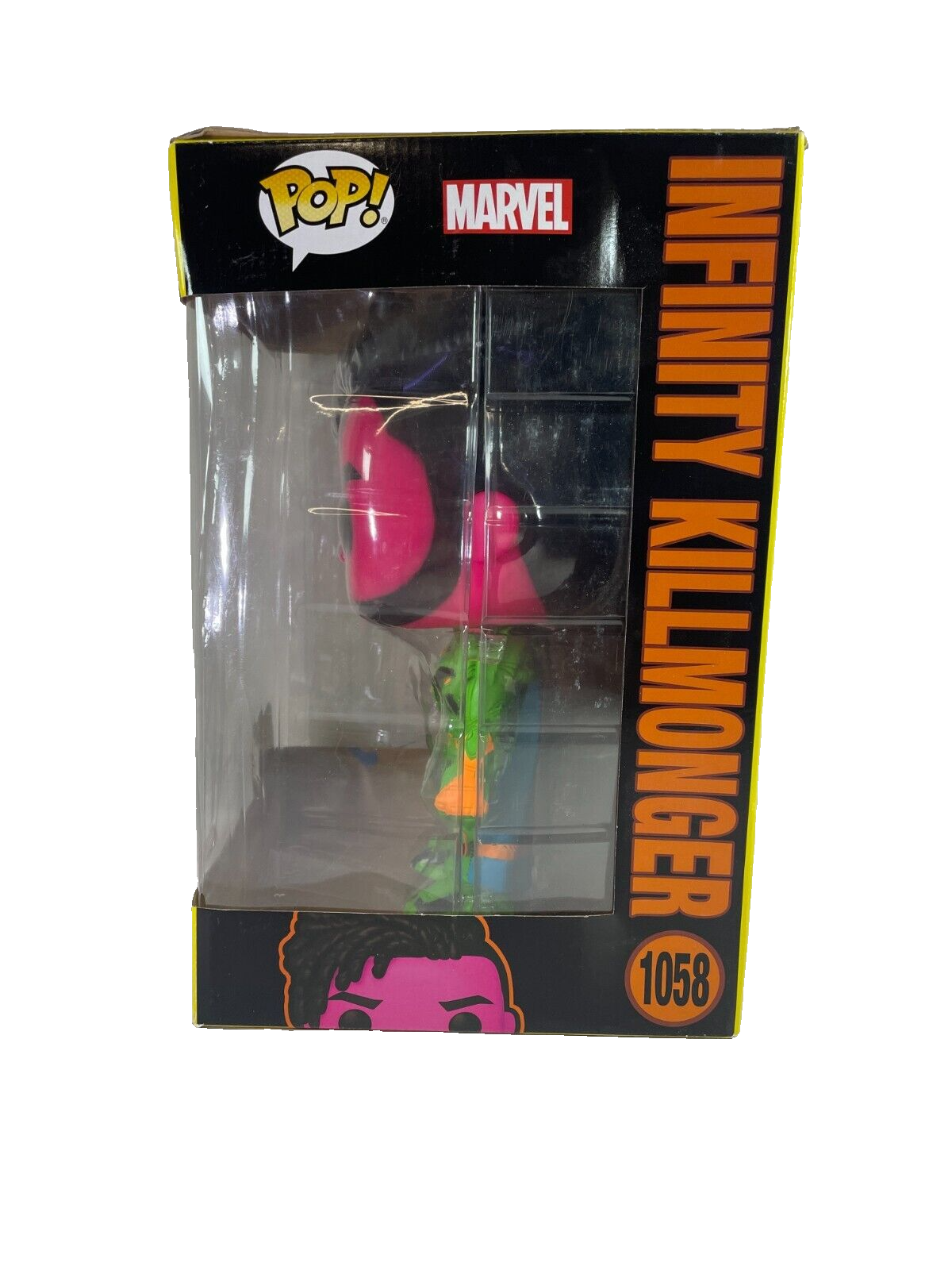 Funko Pop! Marvel Infinity Killmonger Blacklight 10 Inch Target Exclusive
