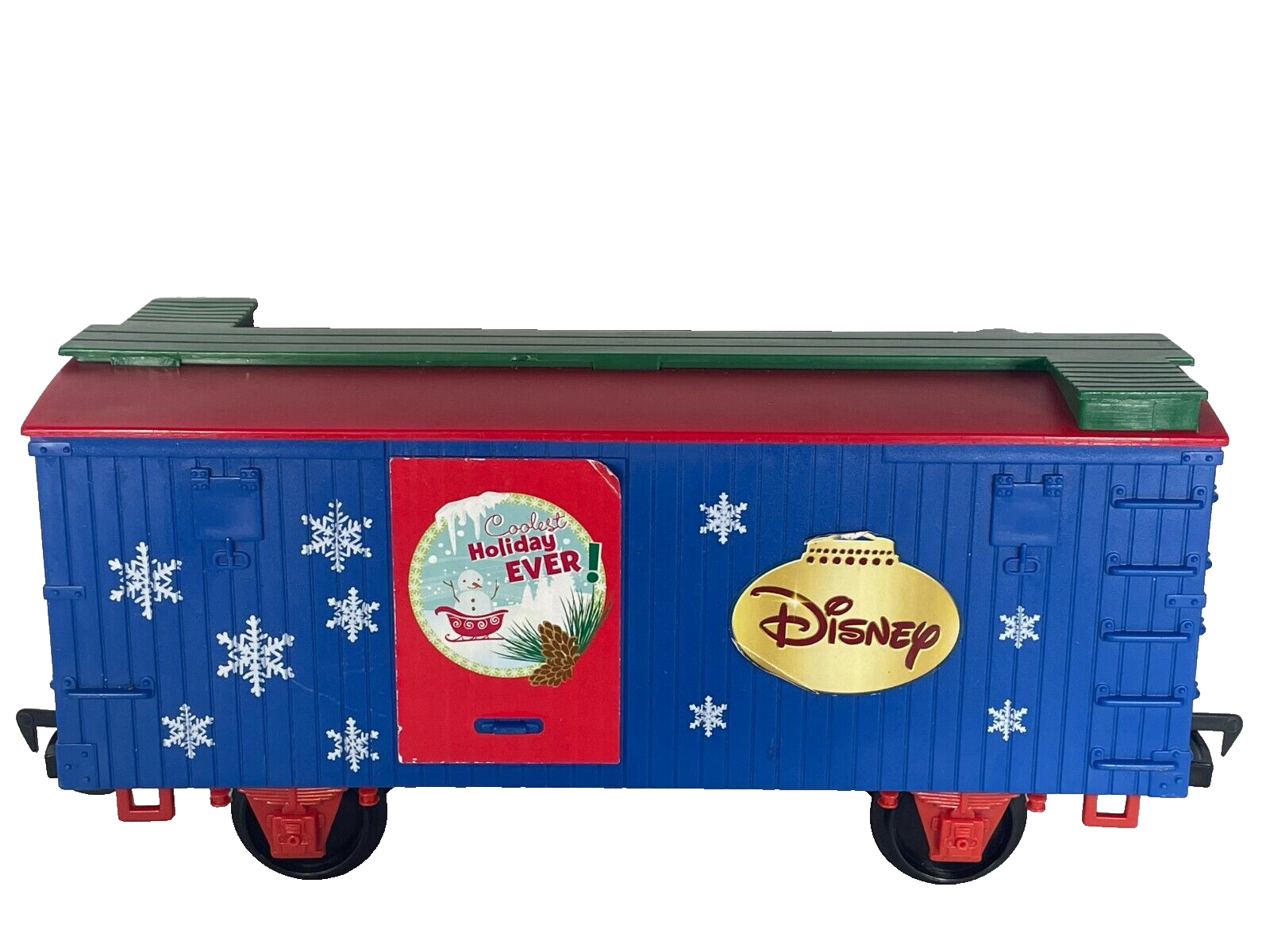 Disney Christmas Train Set Scientific Toys Battery Operated w/ Track & Cars