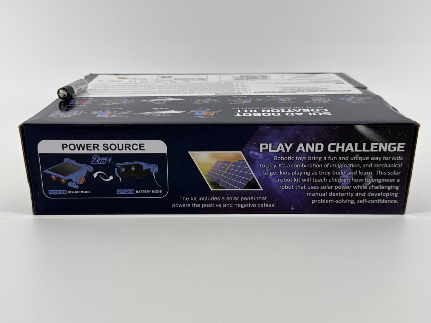 Sillbird Solar Robot Kit 12-in-1 STEM Build Toy R215E New Sealed Gift 8+ Kids