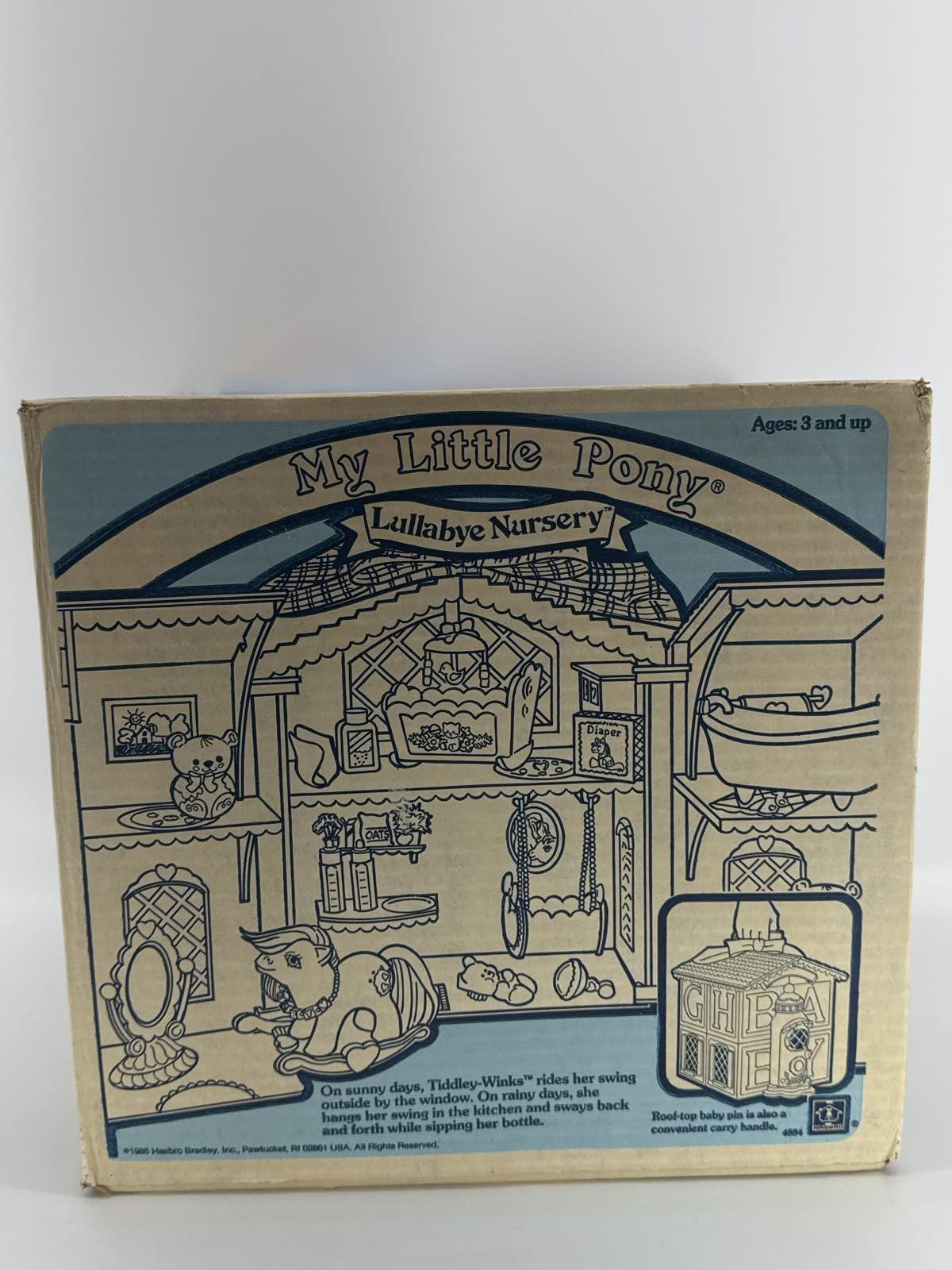 1985 My Little Pony G1 Lullaby Nursery W/Box & Accessories Hasbro