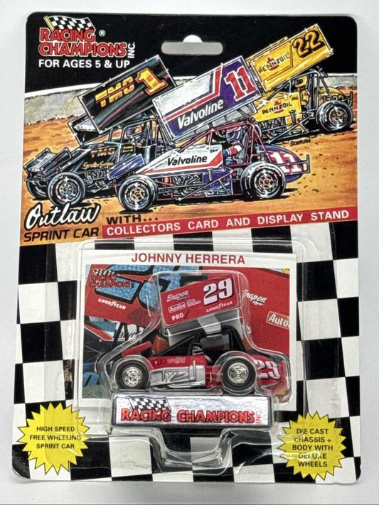 1993 Racing Champions Johnny Herrera #29 Snap-On 1/64 Outlaw Sprint Car Diecast