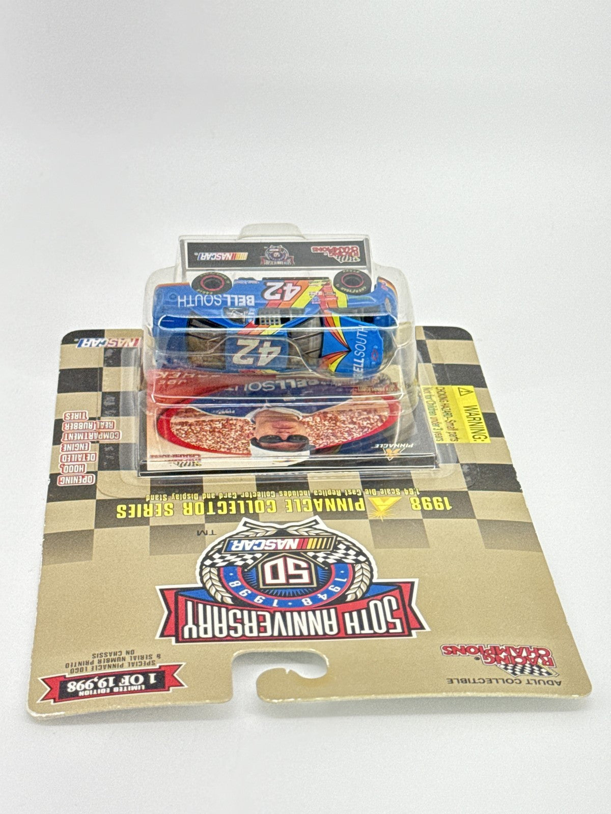 Vintage NASCAR Hat Cap Snap Back Racing Champions 50th Anniversary Mens 1998 90s