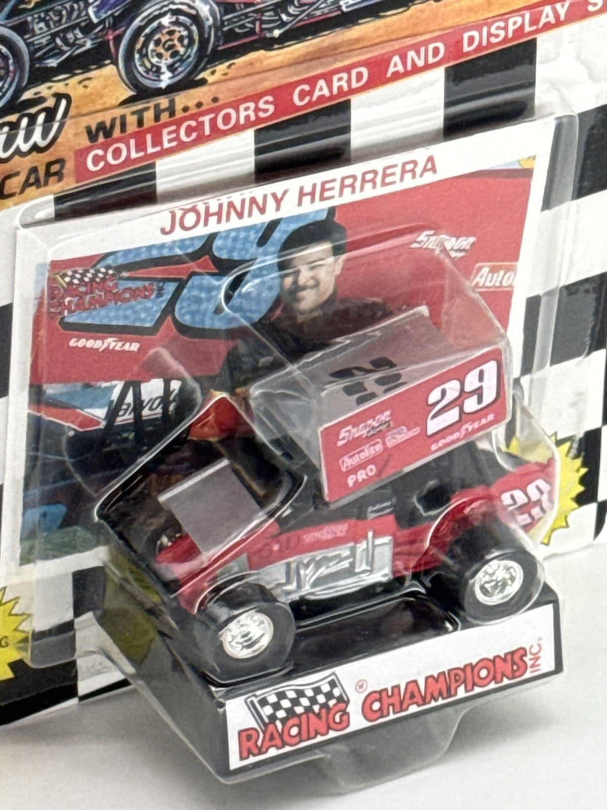 1993 Racing Champions Johnny Herrera #29 Snap-On 1/64 Outlaw Sprint Car Diecast
