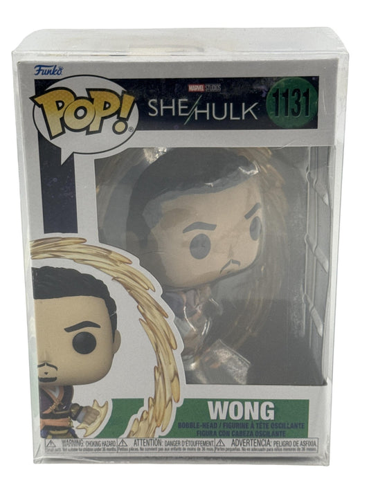 Funko Pop Marvel She-Hulk Wong #1131 Vinyl Bobblehead Multicolor Protector