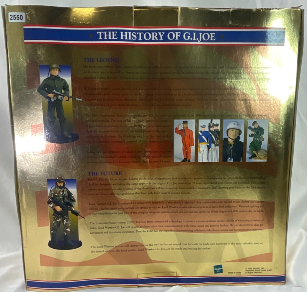 GI Joe 35th Anniversary 1964 GI Joe & Land Warrior African American Set 1999