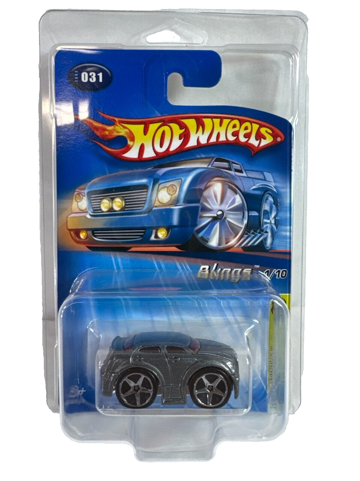 🔥 Hot Wheels Blings 2005 Series Lot of 7 Die-Cast Cars Chrome Wheels MINT Seale