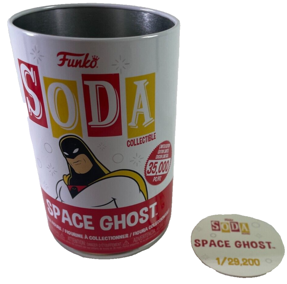 Funko Vinyl Soda Space Ghost 2023 Common Figure Open Can Sealed Inside | 1599