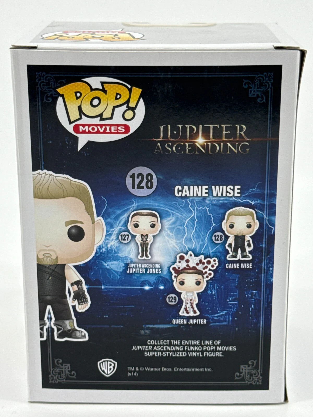 Funko Pop Movies Jupiter Ascending Caine Wise #128 Vinyl Figure 2015 NIB 3301